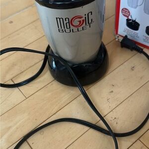 Magic Bullet Blender in Silver and Black